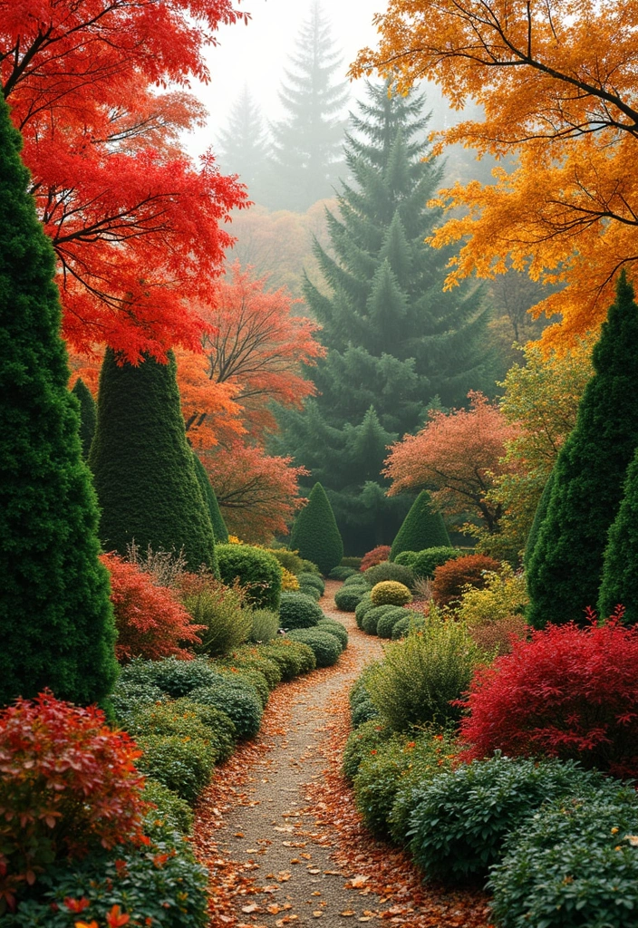 29 Outdoor Garden Ideas for Every Season - 23. Seasonal Foliage