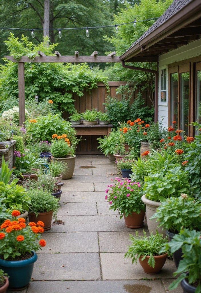29 Outdoor Garden Ideas for Every Season - 3. Container Gardening for Flexibility