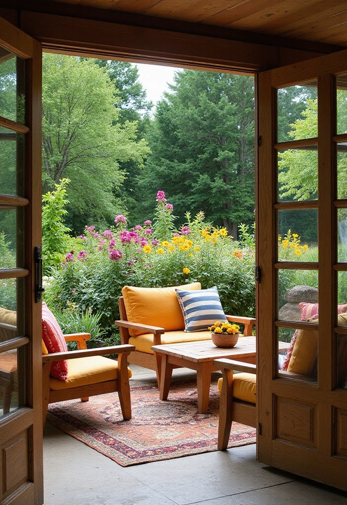 29 Outdoor Garden Ideas for Every Season - 9. Seasonal Outdoor Furniture