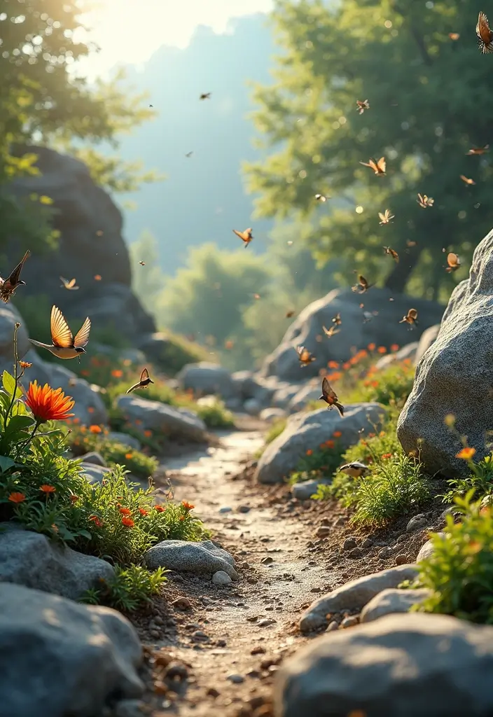 29 Rock Garden Landscaping Tips for a Natural Look - 14. Consider Wildlife