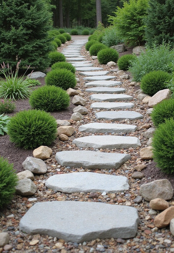 29 Rock Garden Landscaping Tips for a Natural Look - 26. Focus on Path Maintenance