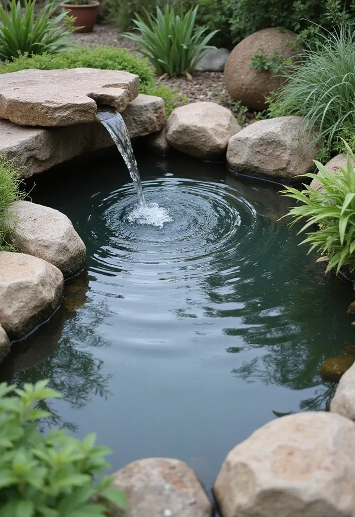 29 Rock Garden Landscaping Tips for a Natural Look - 6. Incorporate Water Features