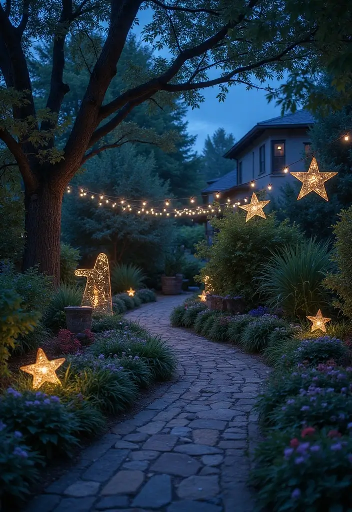 29 Summer Garden Party Themes to Inspire Your Next Outdoor Gathering - 16. Celestial Night