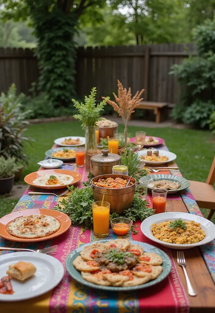 29 Summer Garden Party Themes to Inspire Your Next Outdoor Gathering - 24. Mashed-Up Cultures