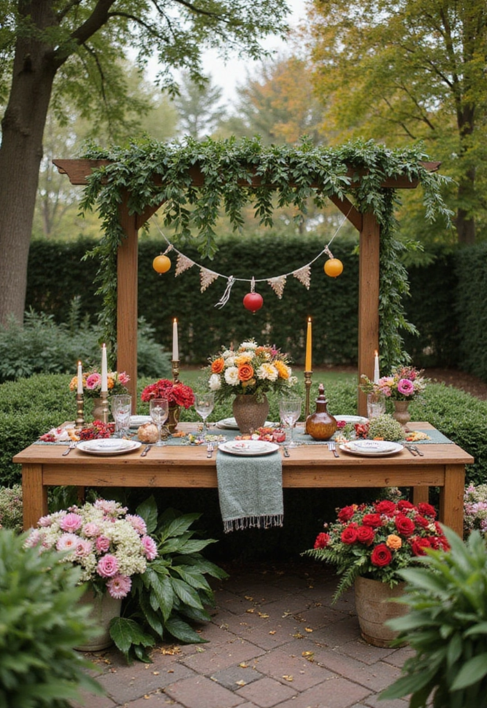 29 Summer Garden Party Themes to Inspire Your Next Outdoor Gathering - 29. Celebration of Seasons