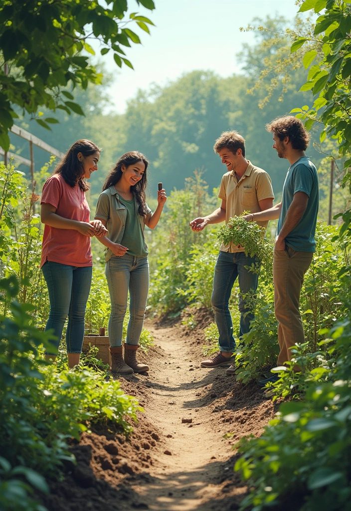 29 Unique Secret Garden Ideas to Create Your Own Hidden Oasis - 23. Community Gardening: Share the Love