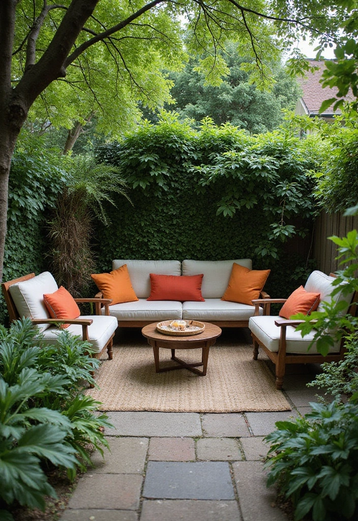 29 Unique Secret Garden Ideas to Create Your Own Hidden Oasis - 27. Garden Seating: Comfort Meets Style