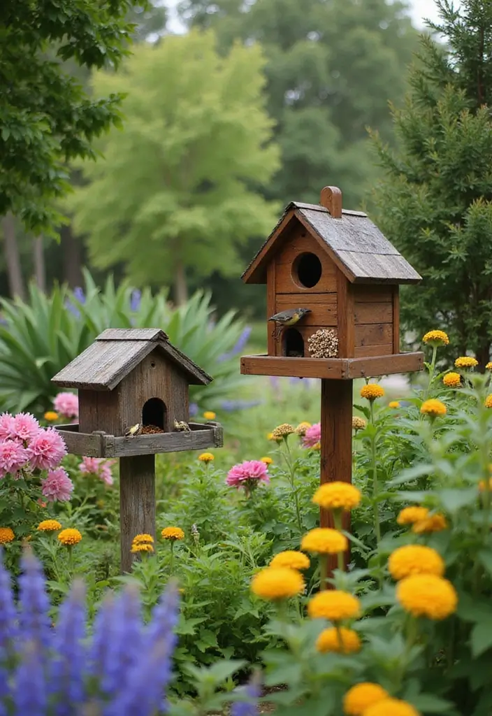 29 Unique Secret Garden Ideas to Create Your Own Hidden Oasis - 28. Wildlife Habitats: Encourage Nature