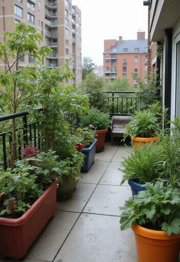 29 Vegetable Garden Design Ideas for a Bountiful Harvest - 17. Urban Garden Oasis