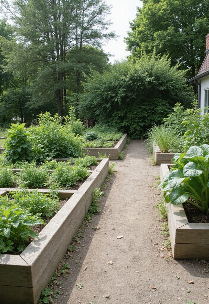 29 Vegetable Garden Design Ideas for a Bountiful Harvest - 19. Minimalist Garden Design