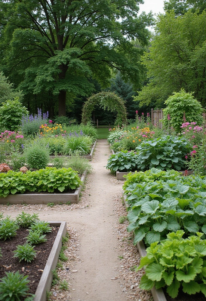 29 Vegetable Garden Design Ideas for a Bountiful Harvest - 5. Kitchen Garden Design