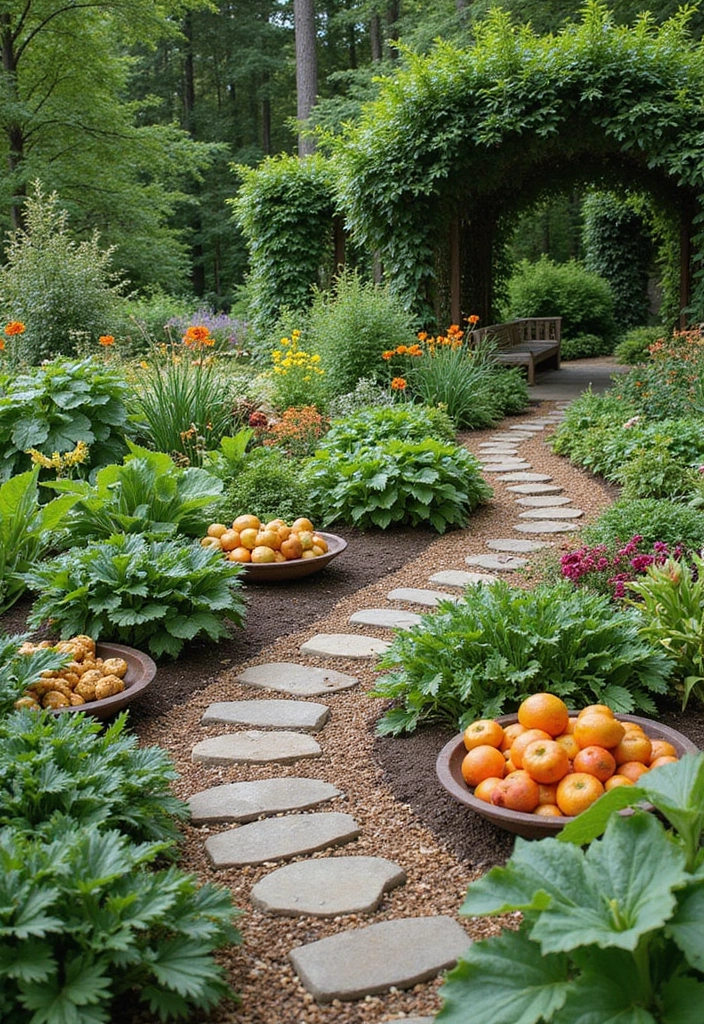 29 Vegetable Garden Design Ideas for a Bountiful Harvest - 9. Edible Landscaping