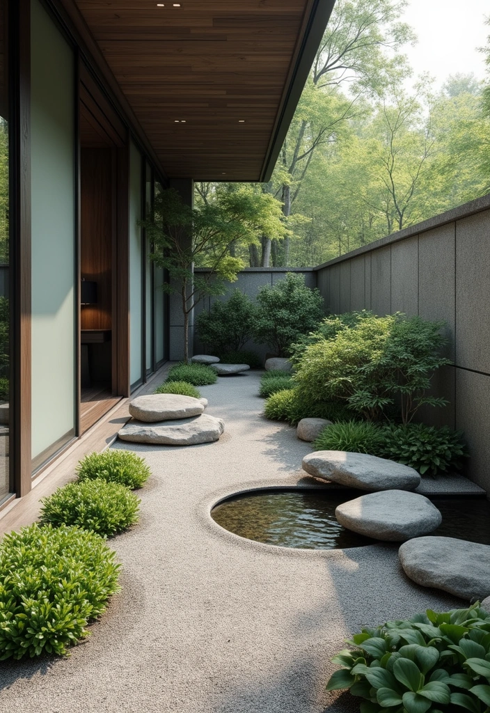 30 Balcony Garden Ideas for Urban Green Living - 10. Zen Balcony Garden