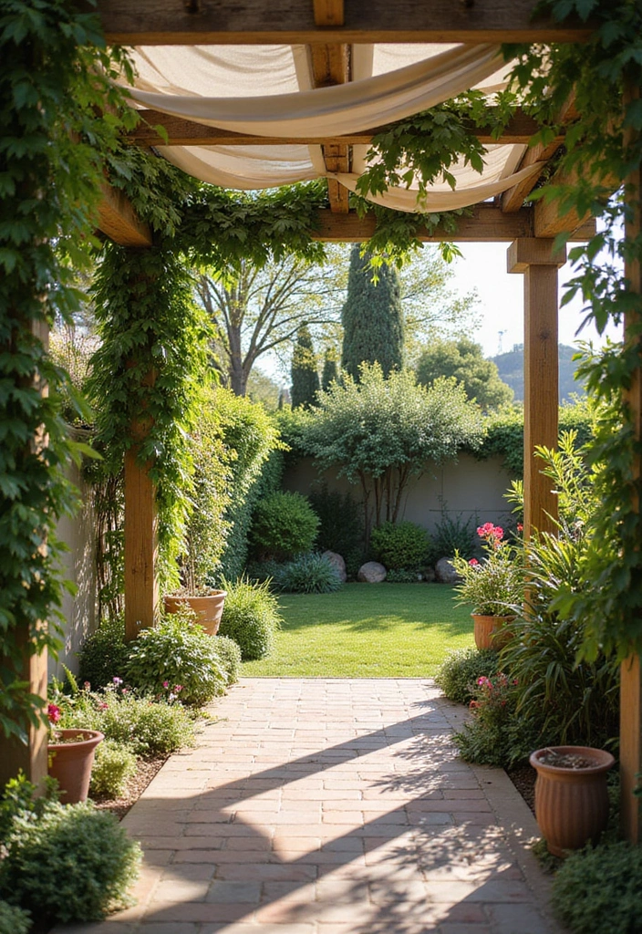 30 Beautiful Garden Pergola Ideas to Transform Your Backyard - 7. Garden Oasis Pergola