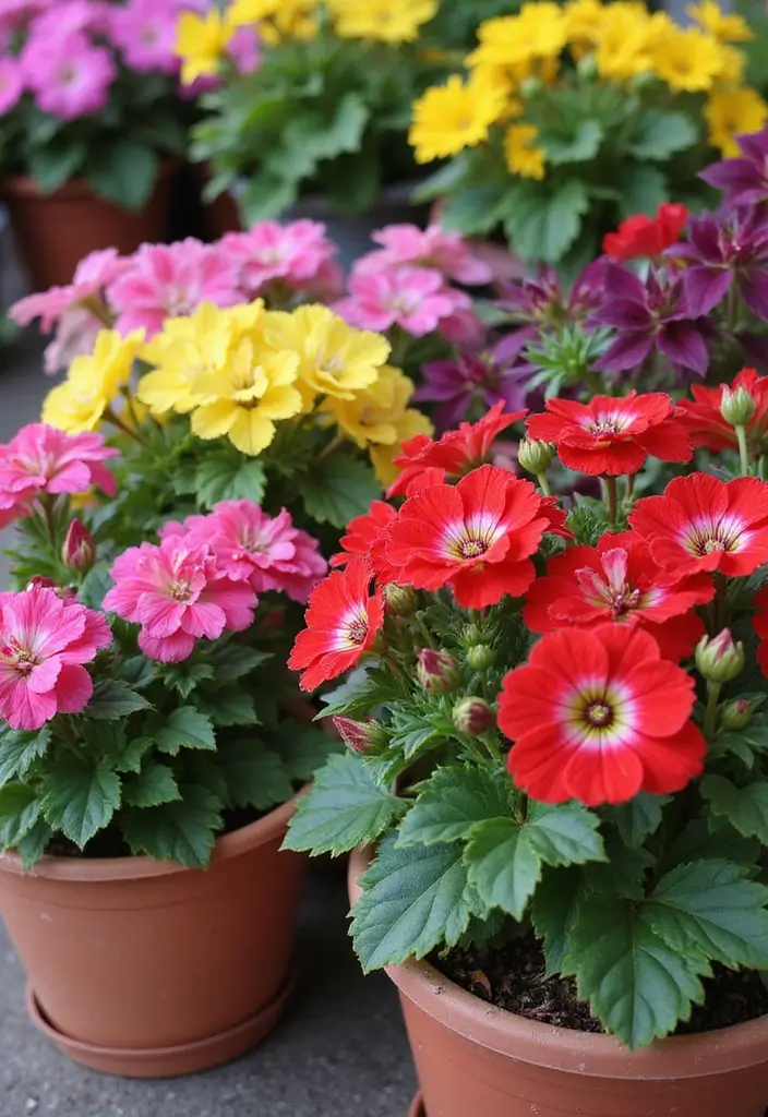 30 Container Gardening Flowers for Small Spaces - 14. Scented Geraniums