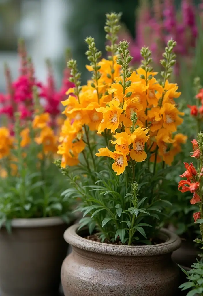30 Container Gardening Flowers for Small Spaces - 18. Toadflax