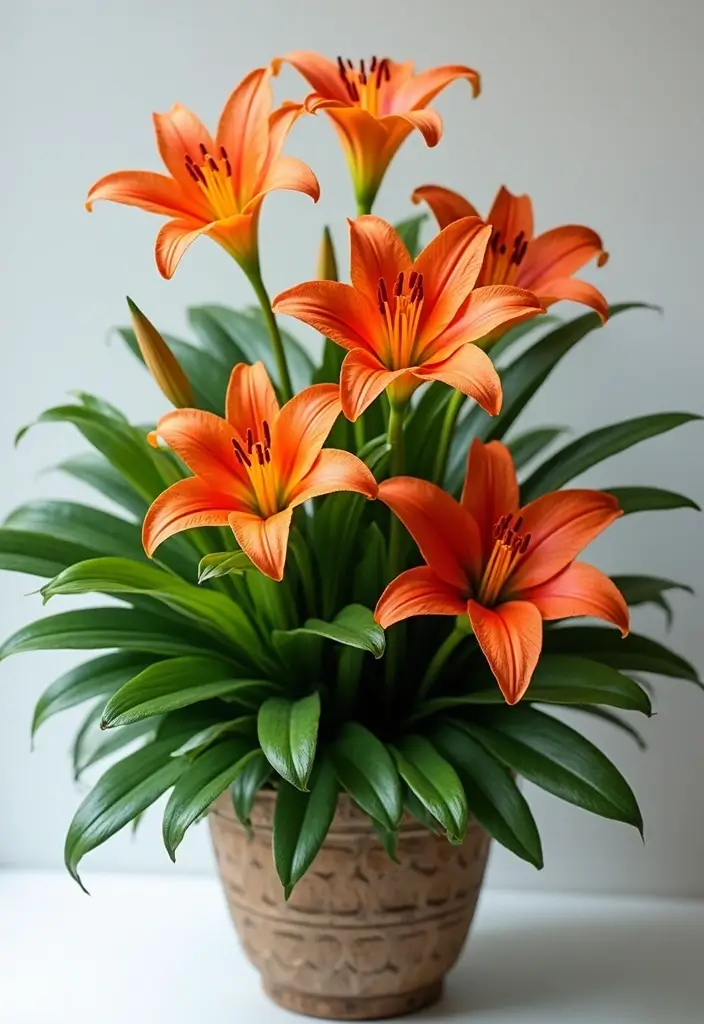 30 Container Gardening Flowers for Small Spaces - 30. Ginger Lily