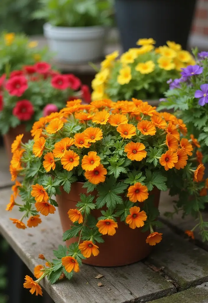 30 Container Gardening Flowers for Small Spaces - 6. Nasturtiums