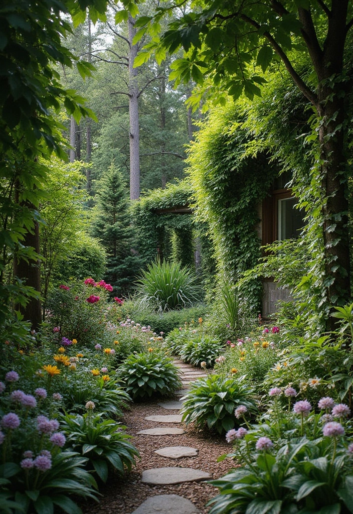 30 Creative Garden Design Ideas to Transform Your Outdoor Space - 16. Shade Gardens for Cool Retreats