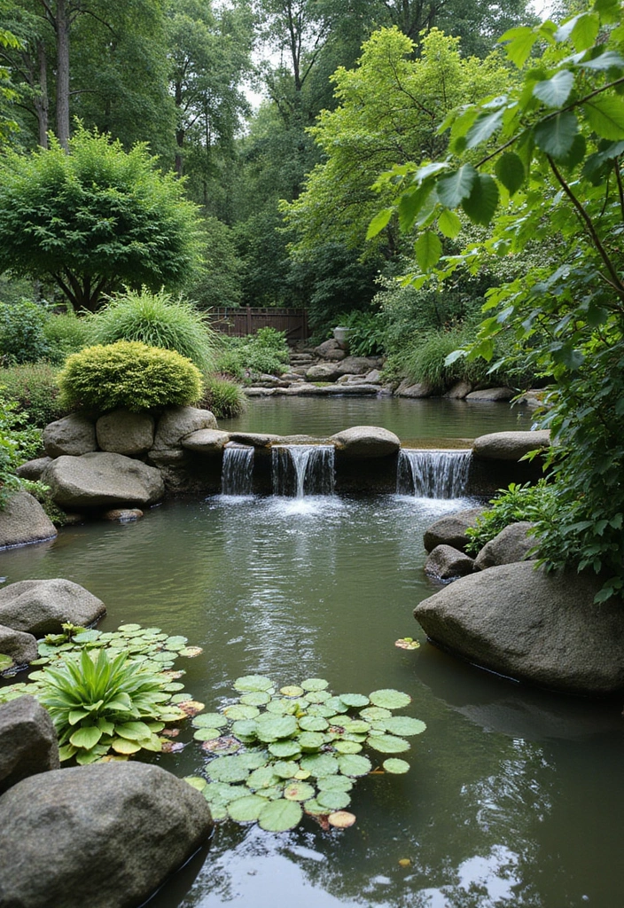 30 Creative Garden Design Ideas to Transform Your Outdoor Space - 8. Water Features for Tranquility