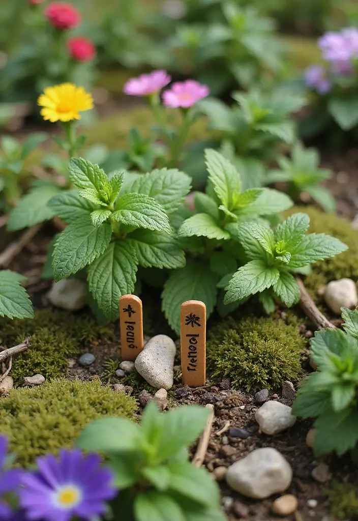 30 Delightful DIY Fairy Garden Ideas for Beginners and Beyond - 16. Fairy Garden Herb Patch