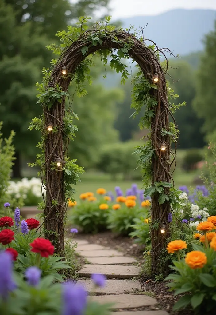30 Delightful DIY Fairy Garden Ideas for Beginners and Beyond - 22. Fairy Garden Trellis