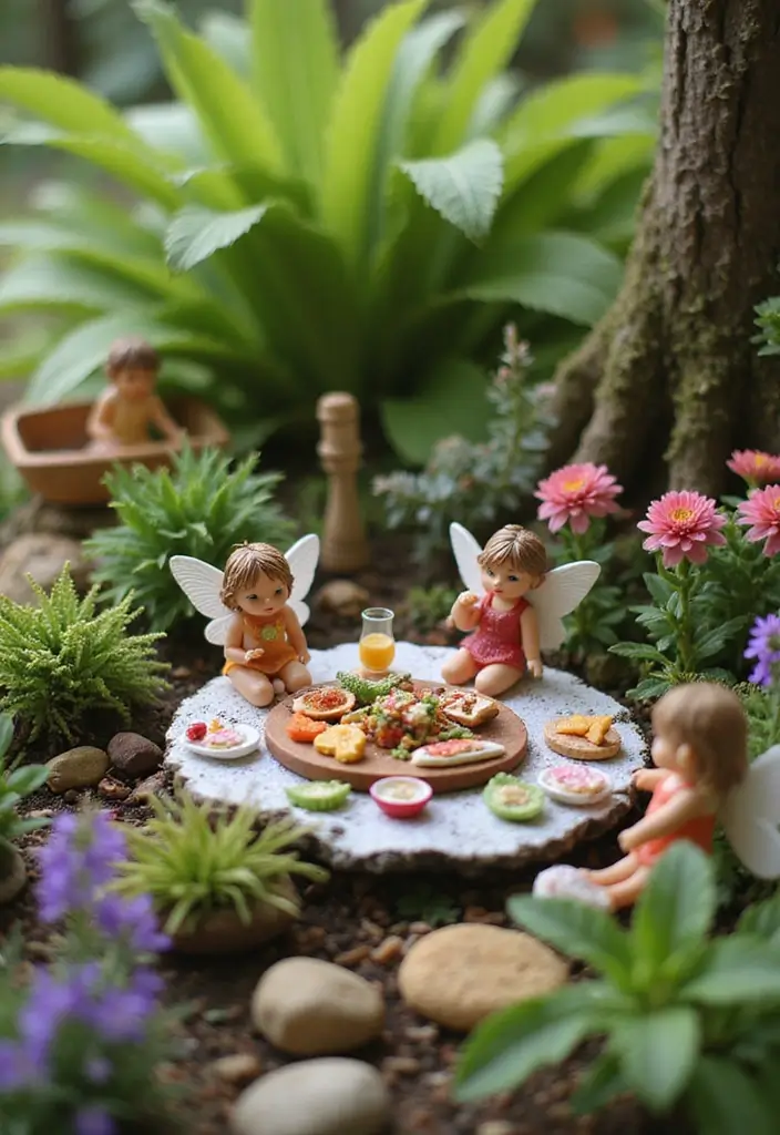 30 Delightful DIY Fairy Garden Ideas for Beginners and Beyond - 27. Themed Fairy Garden Collections