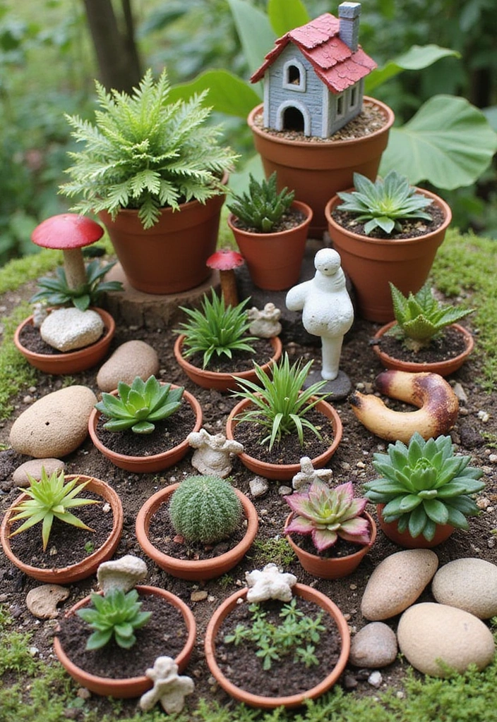 30 Delightful DIY Fairy Garden Ideas for Beginners and Beyond - 29. DIY Fairy Garden Kits