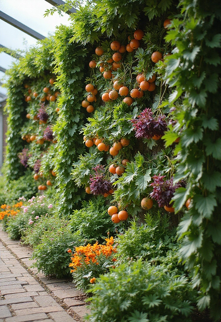 30 Embracing Natural Garden Design for Sustainable Beauty - 20. Edible Landscaping