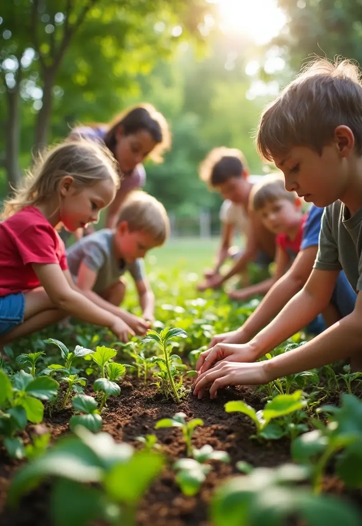 30 Embracing Natural Garden Design for Sustainable Beauty - 30. Community Engagement through Gardening