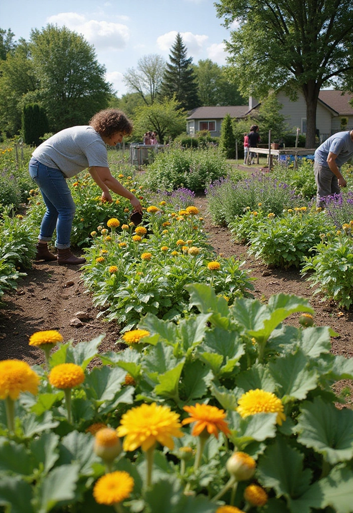30 Grow a Garden Layout Plans for Every Space - 18. Community Garden Plot