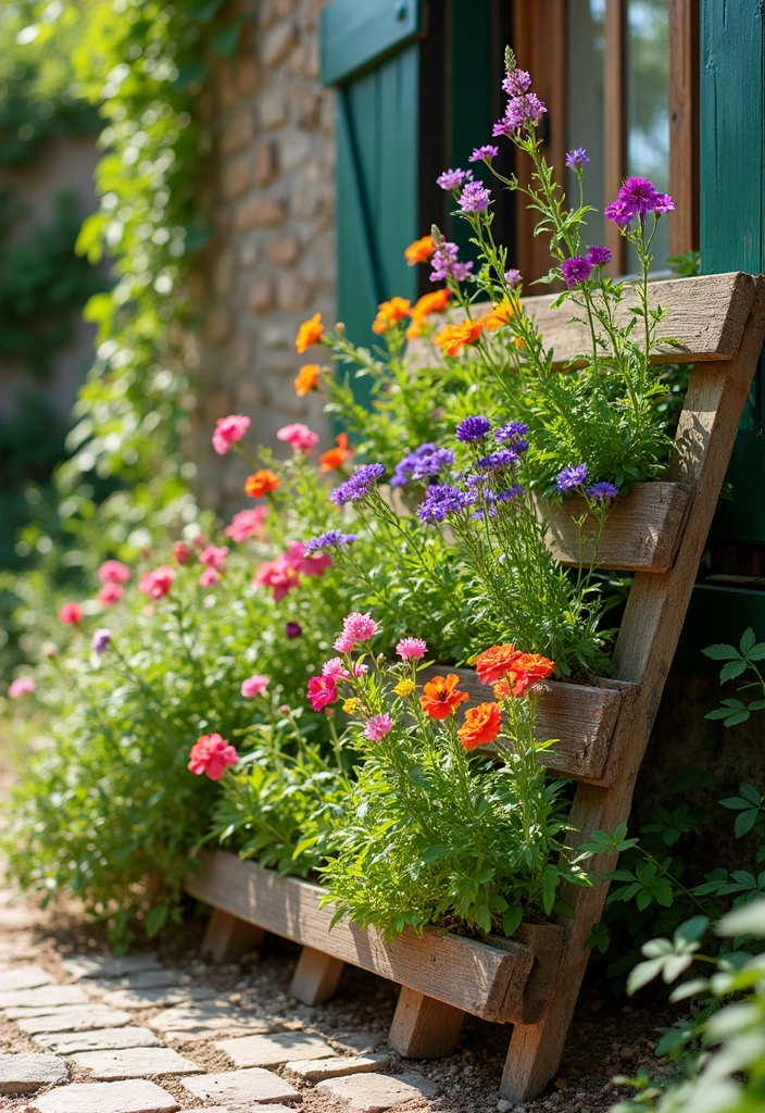 30 Grow a Garden Layout Plans for Every Space - 9. Pallet Garden