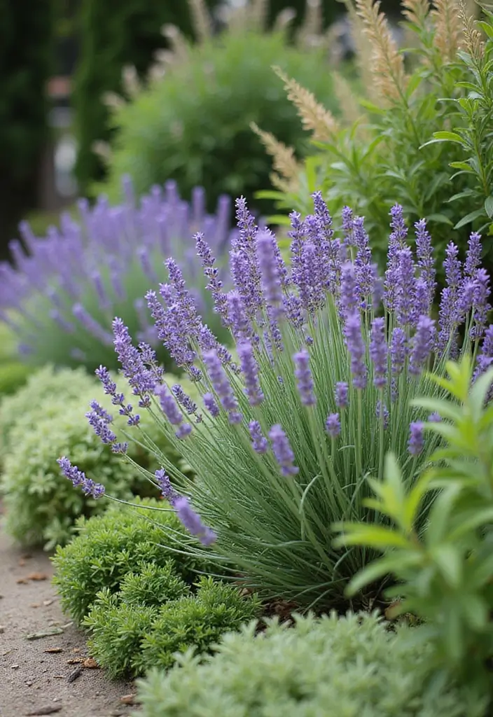 30 Mediterranean Garden Design Inspirations for Warm Climates - 13. Aromatic Fragrant Plants