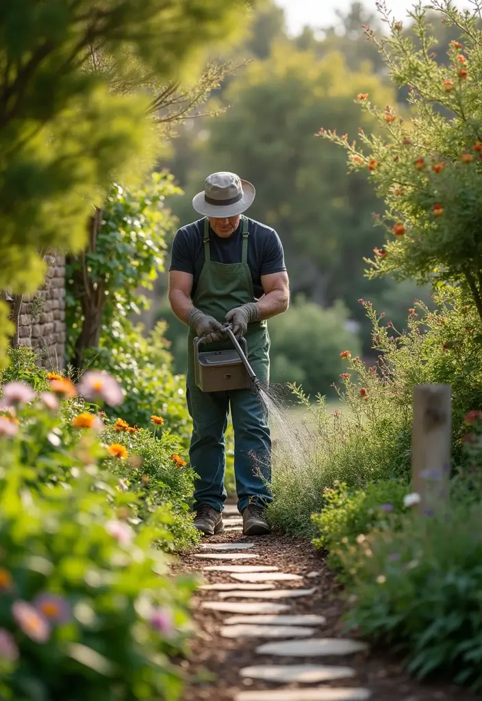 30 Mediterranean Garden Design Inspirations for Warm Climates - 22. Seasonal Garden Maintenance
