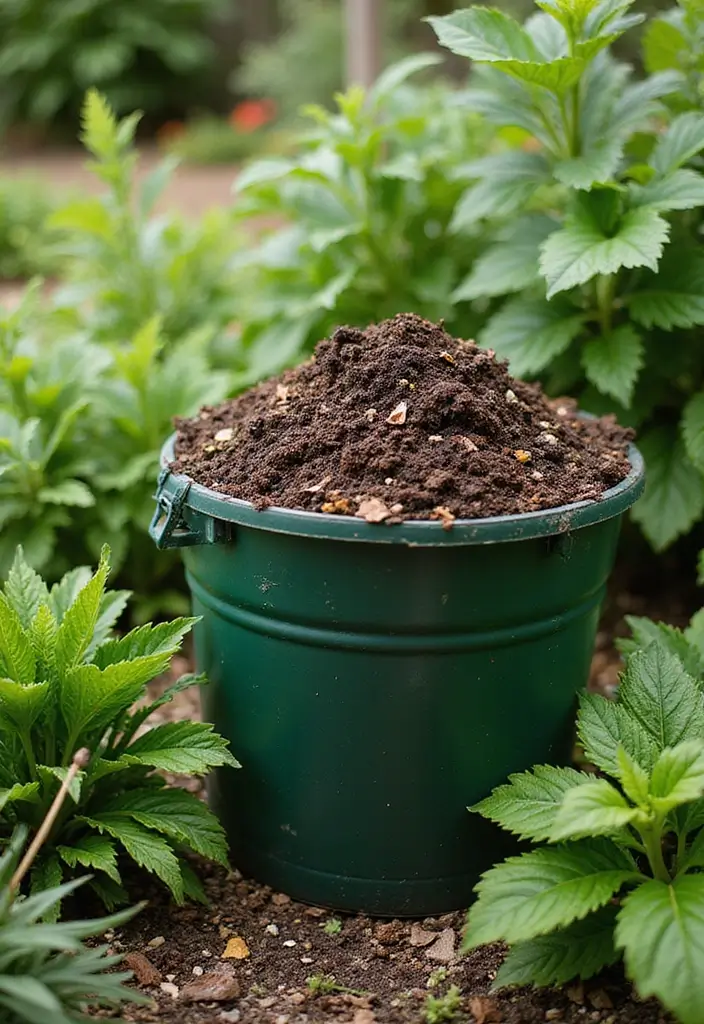 30 Mediterranean Garden Design Inspirations for Warm Climates - 27. Sustainable Composting