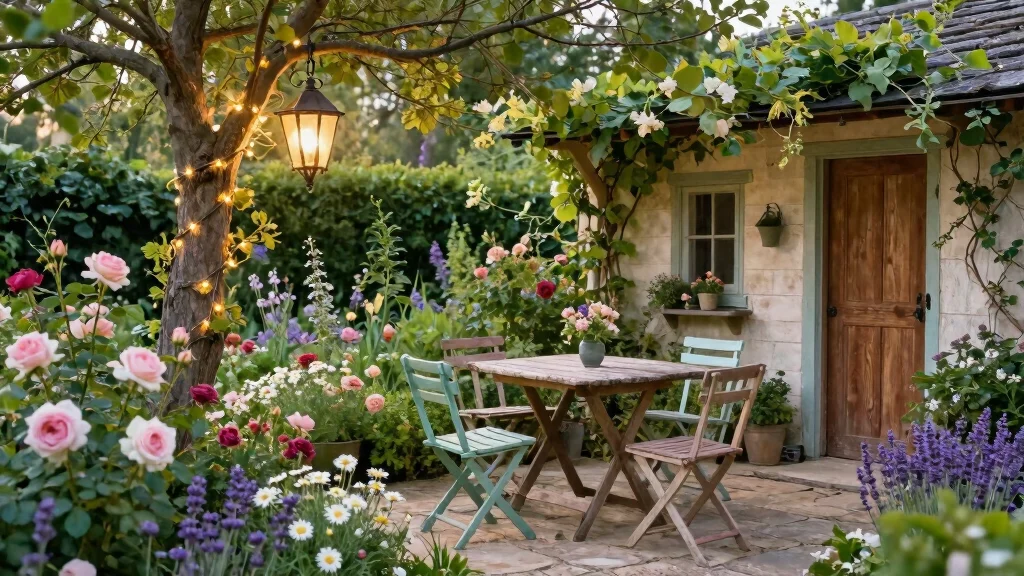 12 Cozy Cottage Garden Patio Ideas French Country for Outdoors