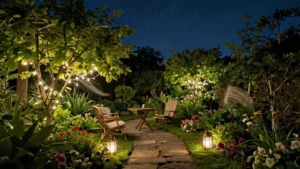 14 Magical Secret Garden Aesthetic Night Views Under the Stars
