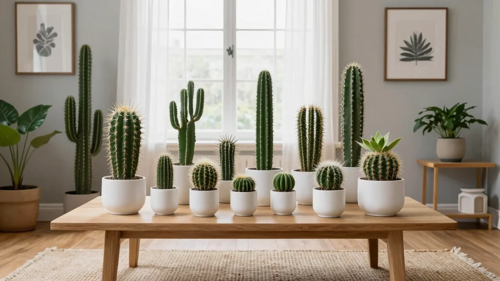 15 Cactus Plants Indoor Ideas for a Minimalist Touch