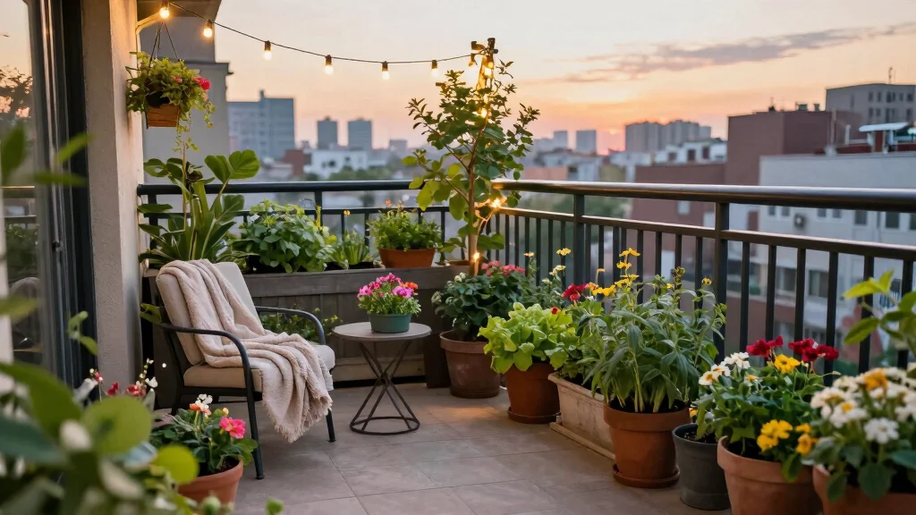 16 Apartment Garden Balcony Ideas for a Relaxing Retreat