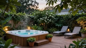 16 Backyard Oasis With Hot Tub Ideas for Relaxation