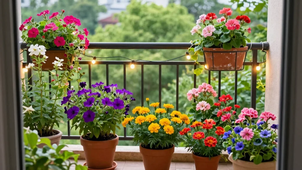 16 Balcony Flower Garden Ideas for a Colorful Space