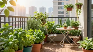 16 Balcony Herb Garden Apartment Ideas for Easy Growing