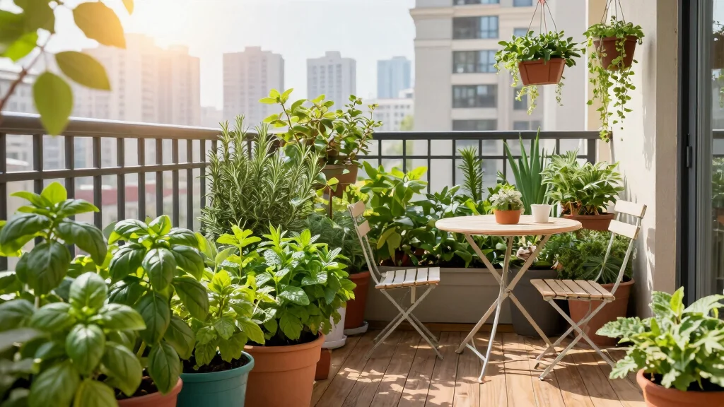 16 Balcony Herb Garden Apartment Ideas for Easy Growing