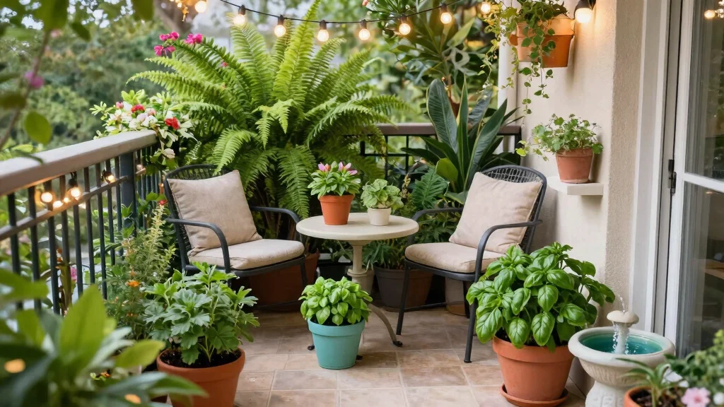 16 Small Garden Balcony Ideas for a Relaxing Corner