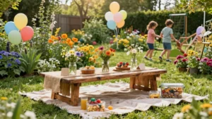 17 Easy Outdoor Garden Birthday Party Plans for Family Fun