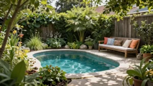 18 Small Backyard Oasis With Pool Ideas That Save Space