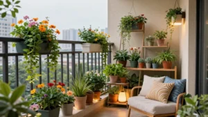 20 Small Balcony Garden Ideas That Feel Spacious & Stylish