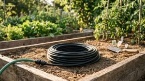 drip irrigation installation in steps
