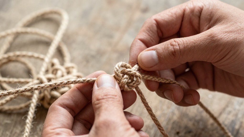 eight cord gathering knot foundation