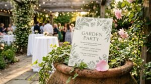 five best garden party invitations